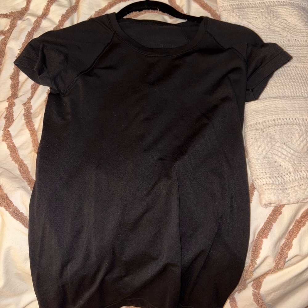 Black Short Sleeve lululemon swiftly tech